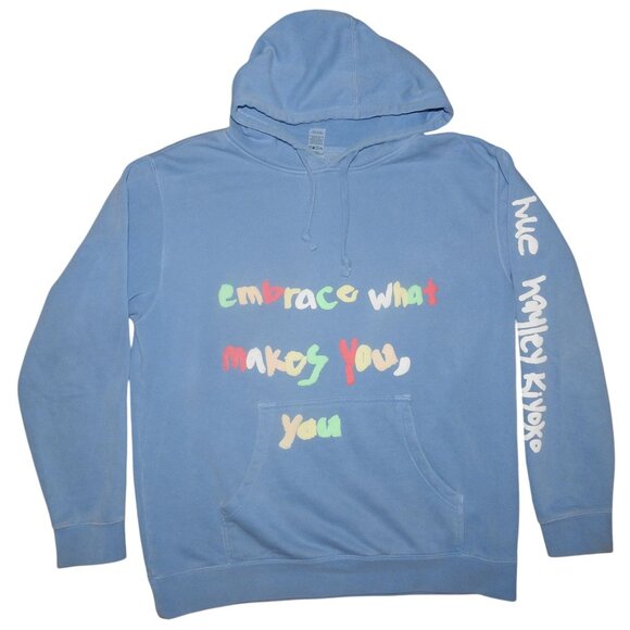 Hue Hayley Kiyoko "Embrace What Makes You, You" Pullover Hoodie Sweatshirt Large - Picture 1 of 6